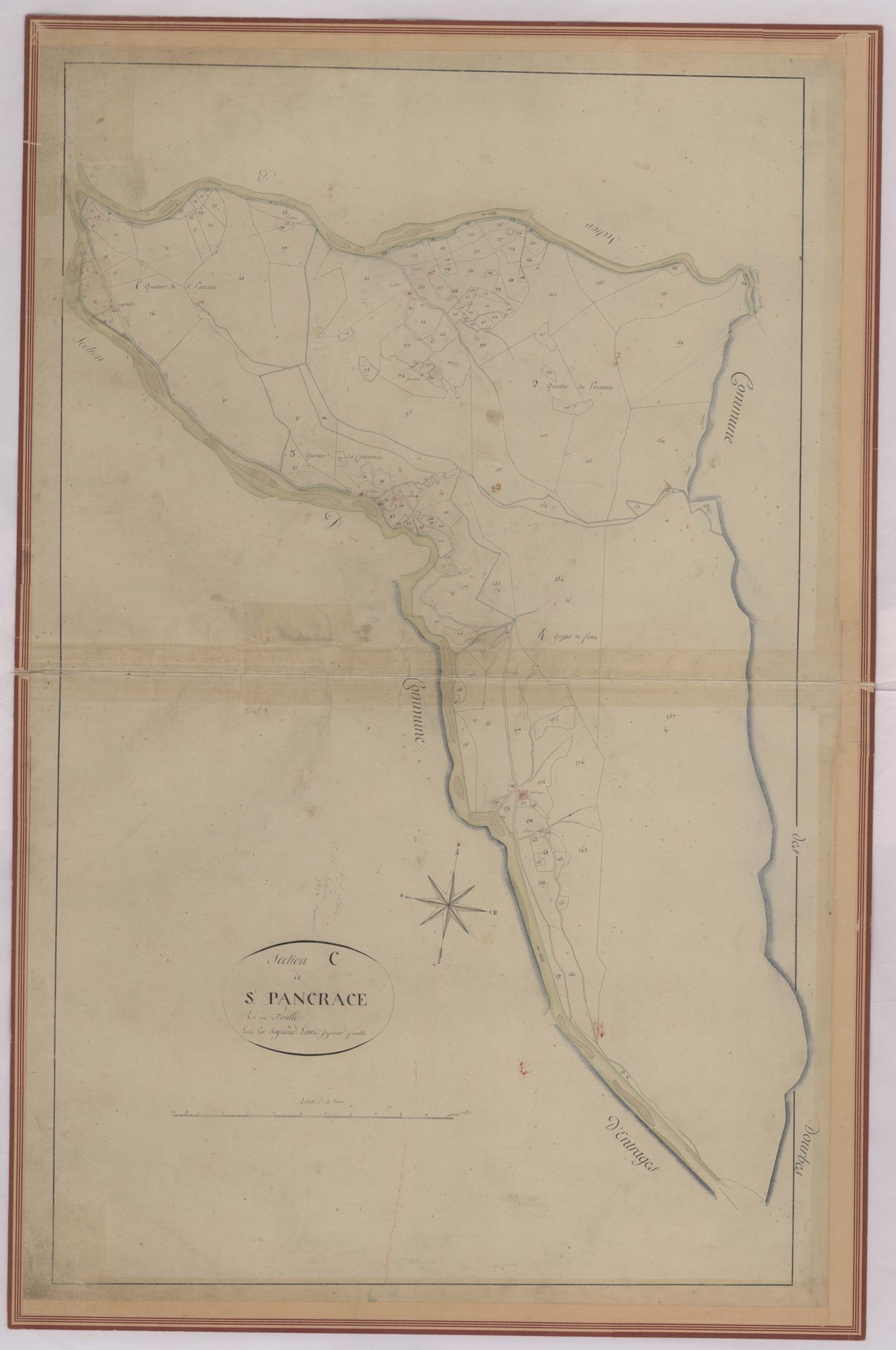 DIGNE - Section C, Saint-Pancrace, (secton C, le Feston)