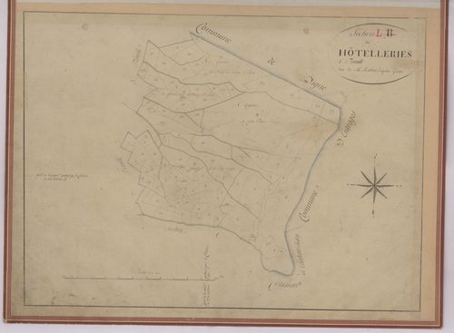DIGNE - Section B, Hôtelleries, (section L, l'Hostellerie)