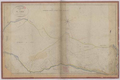 DIGNE - Section C, Tauze, (section R, Thauze).