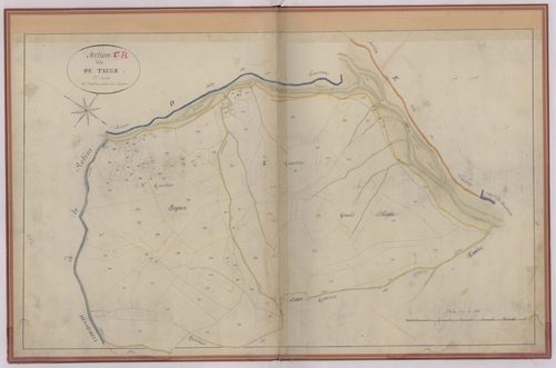 DIGNE - Section C, Tauze, (section R, Thauze)