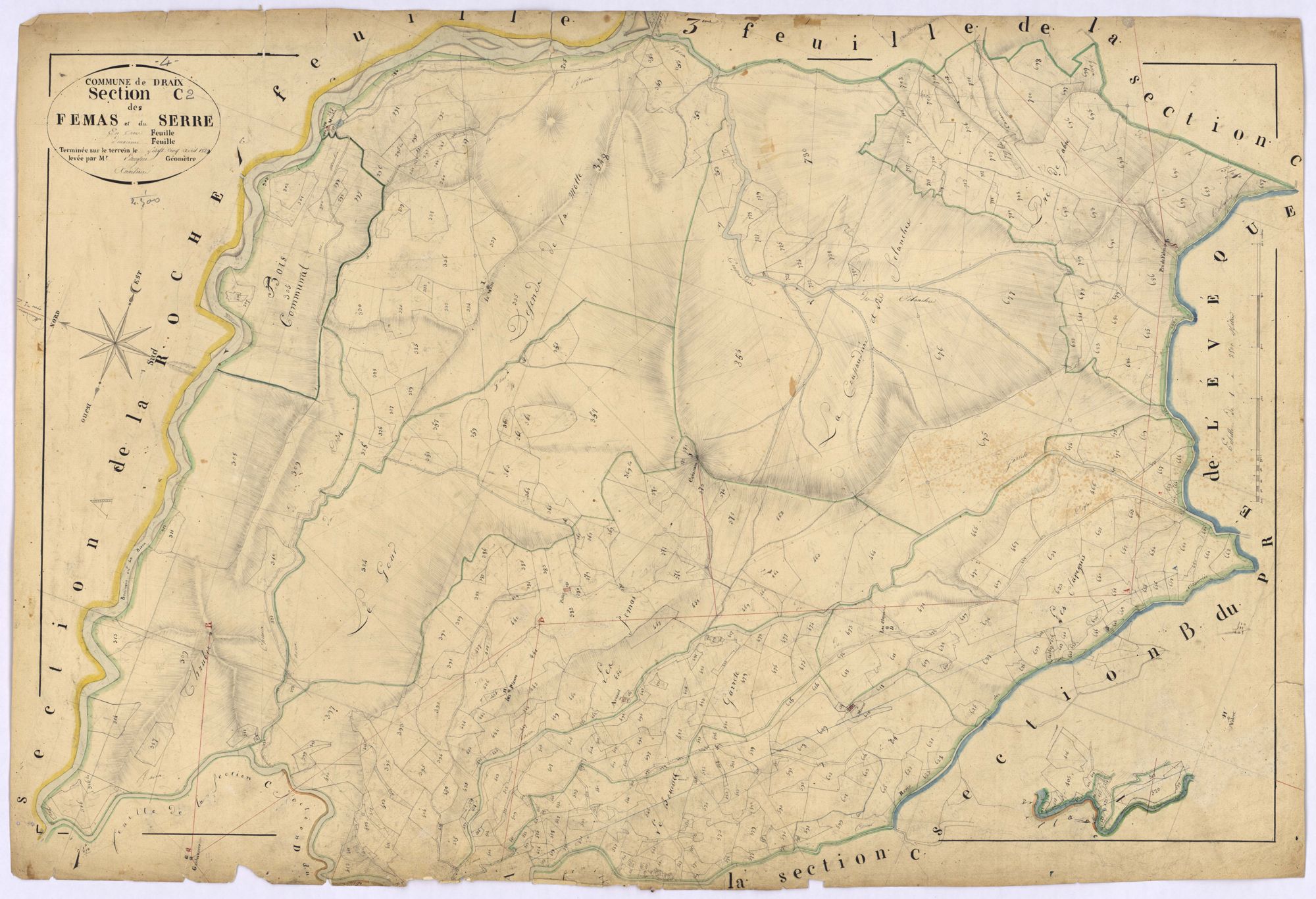 DRAIX - Section C, Femas et Serre.