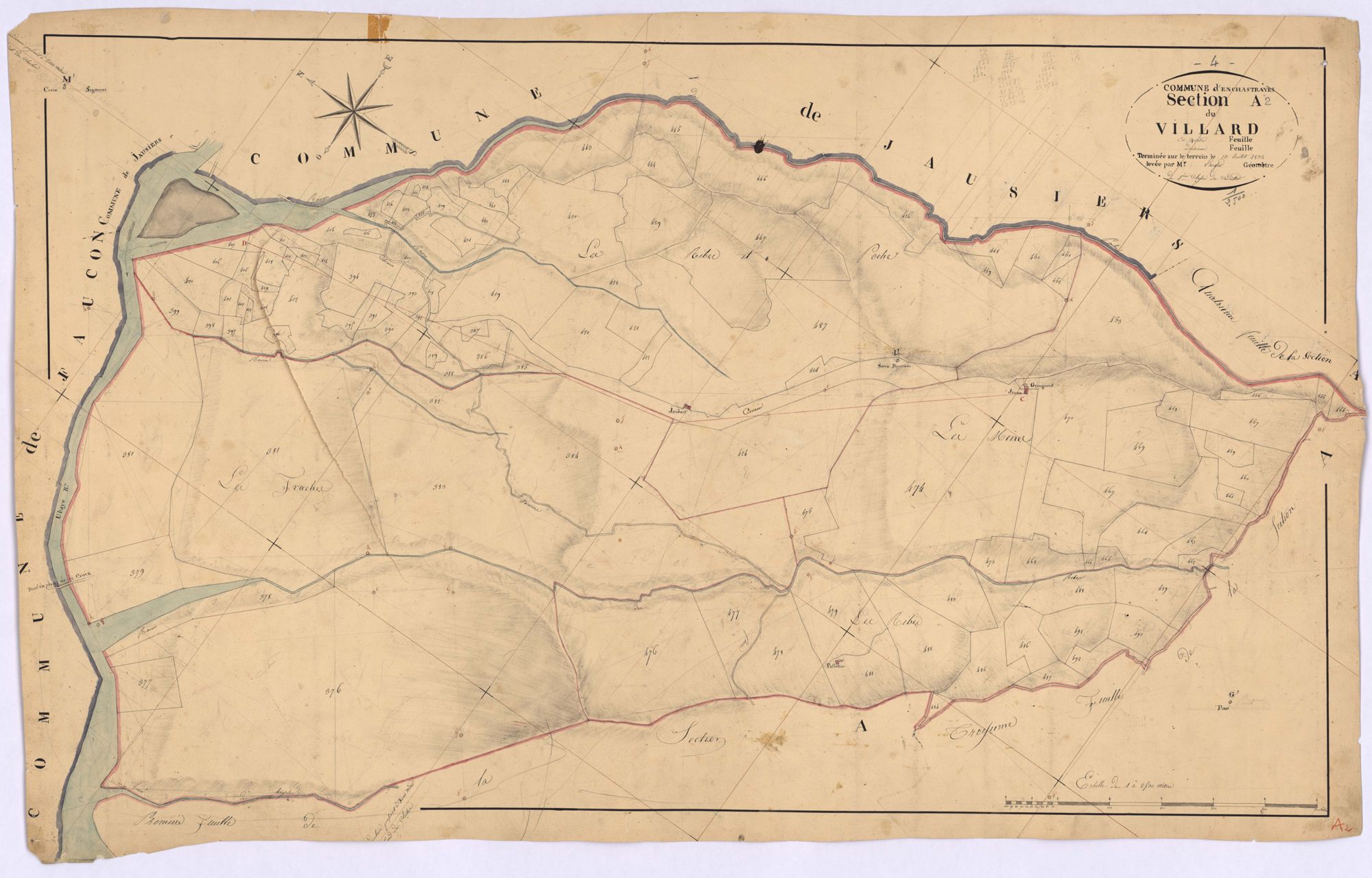 ENCHASTRAYES - Section A, le Villard.