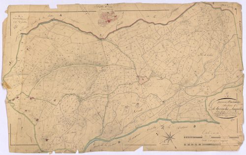 ENCHASTRAYES - SectionC, la Conche et l'Aupillon.