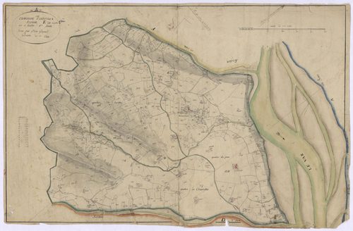 ENTREVAUX - Section E, le Plan.