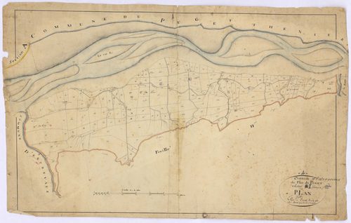 ENTREVAUX - Section I, Plan-Puget.