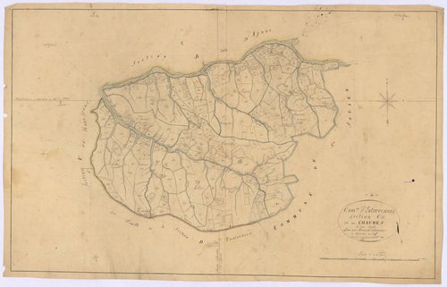 ENTREVENNES - Section C, Les Chaumes.
