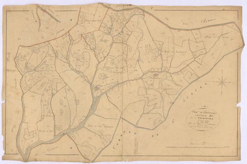 ENTREVENNES - Section D, Vaudonnier.