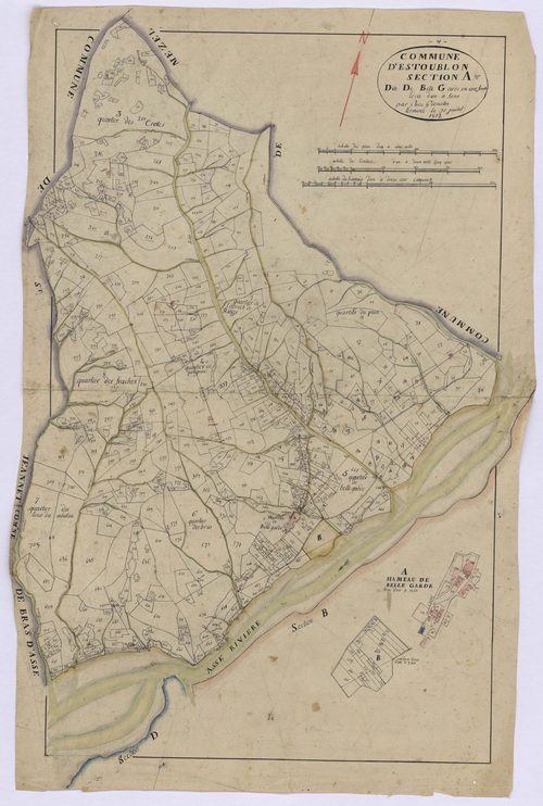 ESTOUBLON - Section A, la Belle-Garde.