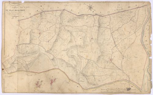 FAUCON-DE-BARCELONNETTE - Section A, le Plan de la Croix.