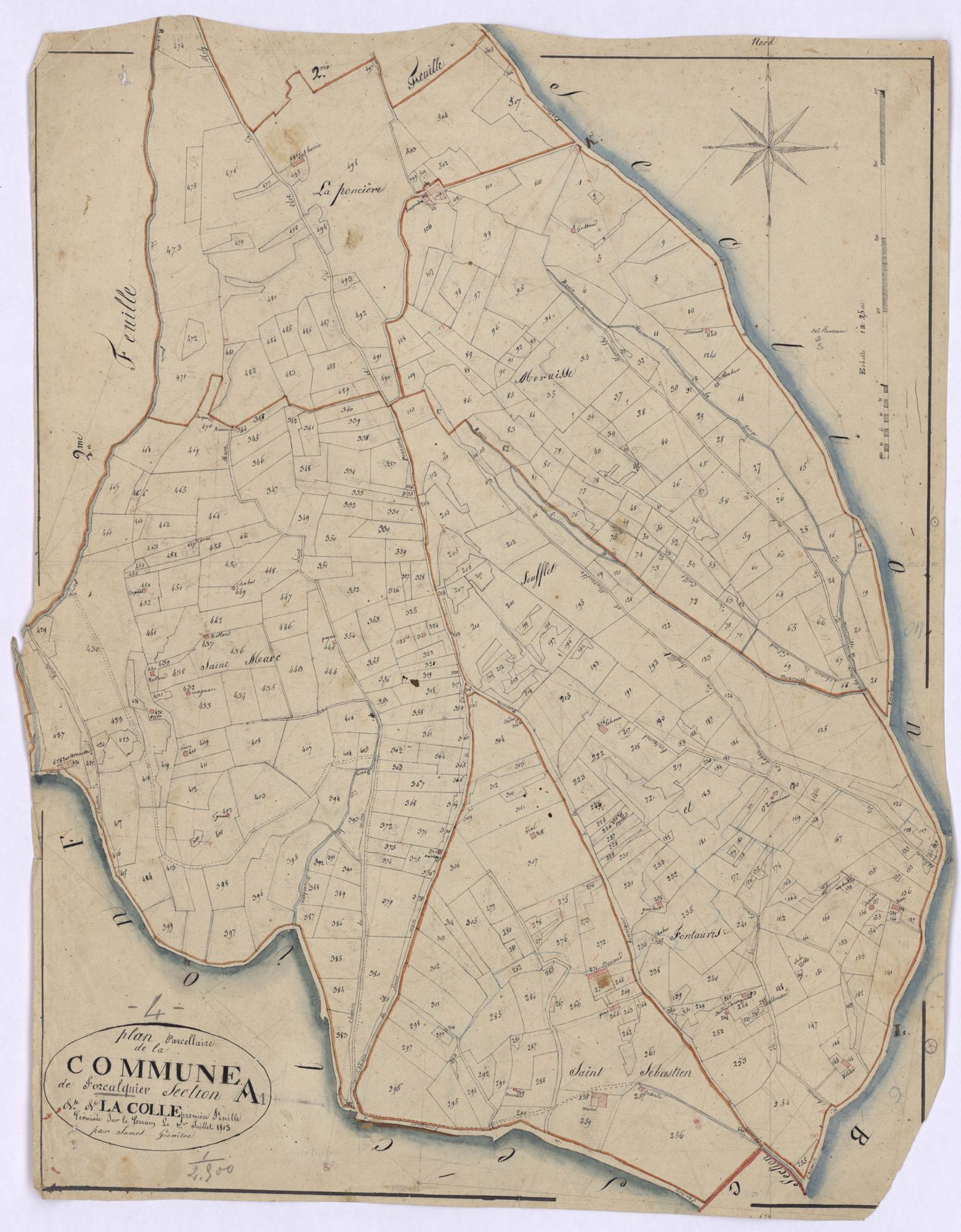 FORCALQUIER - Section A, la Colle.