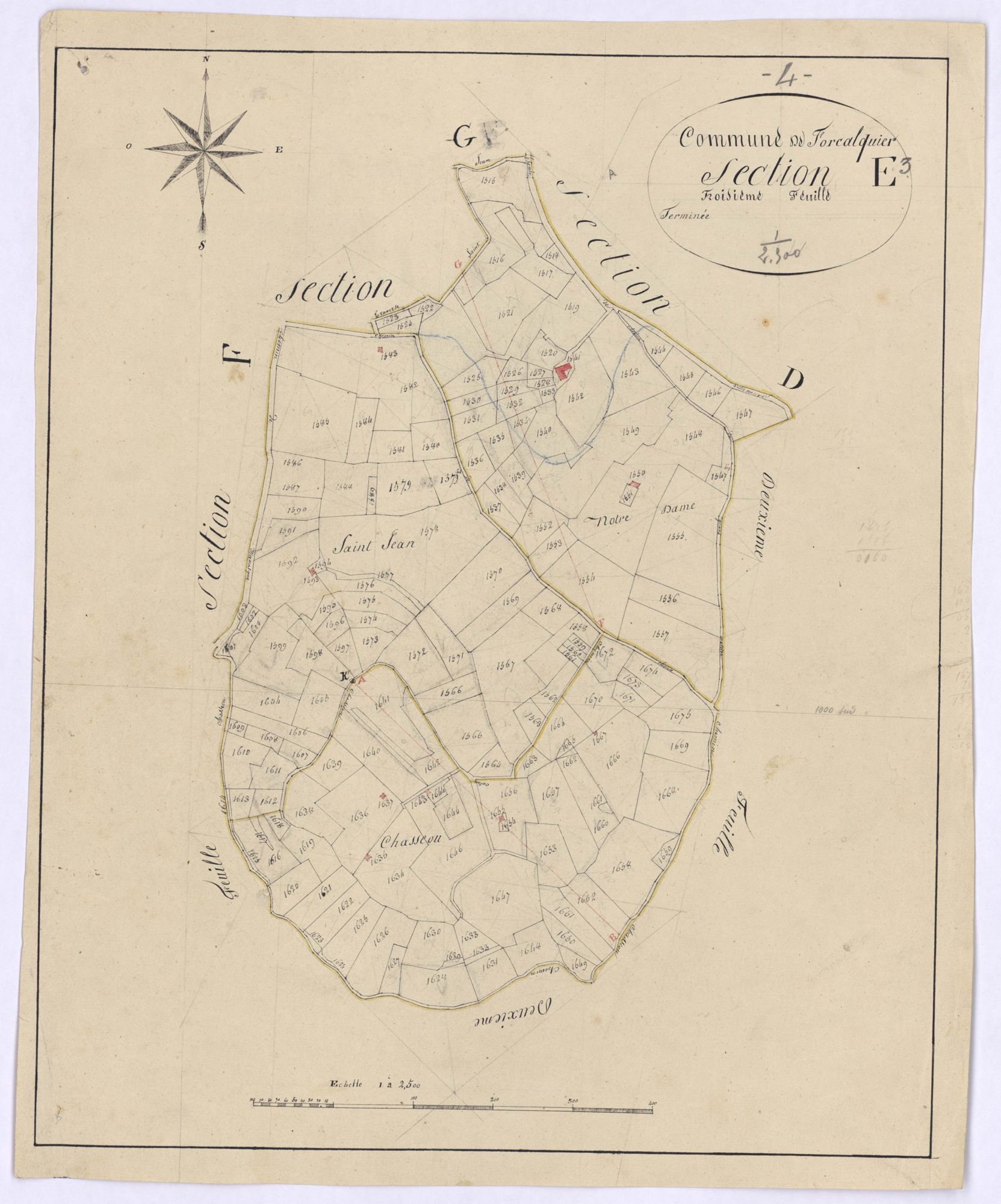 FORCALQUIER - Section E.