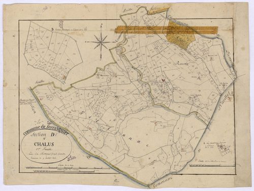 FORCALQUIER - Section D, les Chalus.