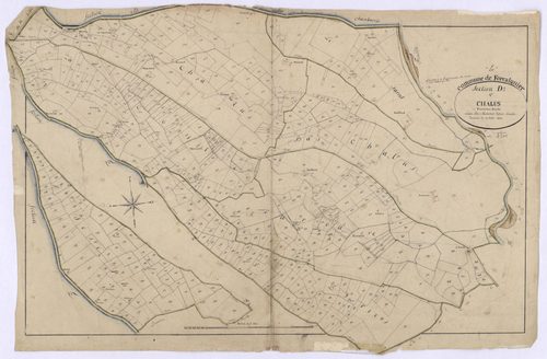 FORCALQUIER - Section D, les Chalus.