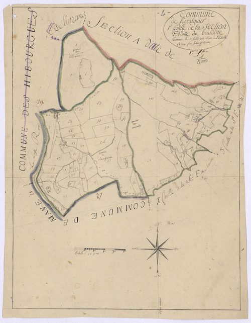 FORCALQUIER - Section F, Baudine.
