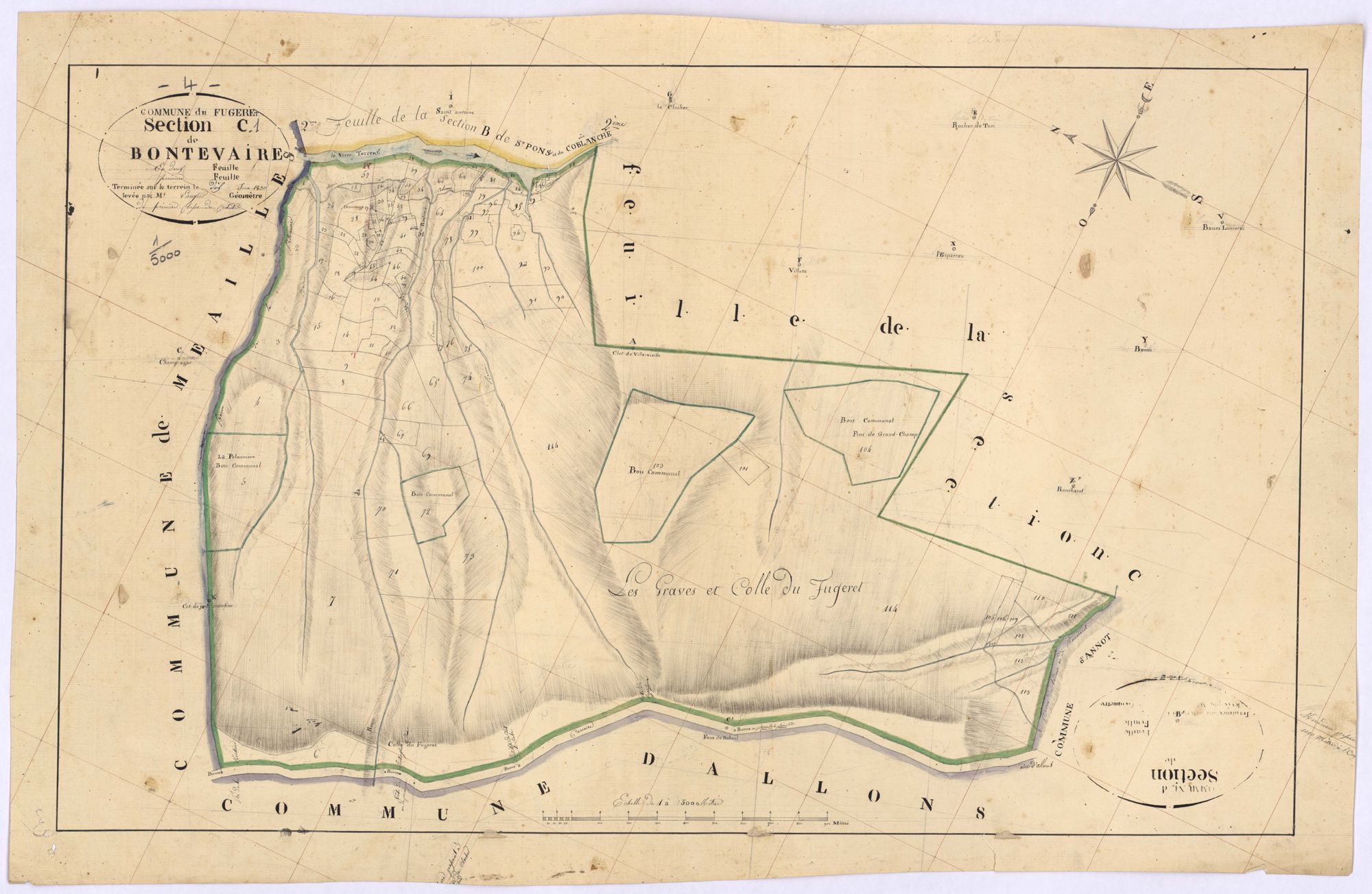 FUGERET - LE - Section C, Bontevaire.