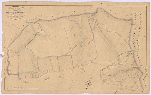 GIGORS - Section A, l'Adrech et le Village.