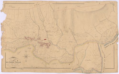 GIGORS - Section A, l'Adrech et le Village.