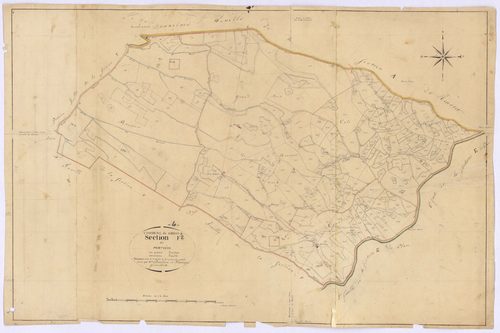 GREOUX - Section F, Pontoise.