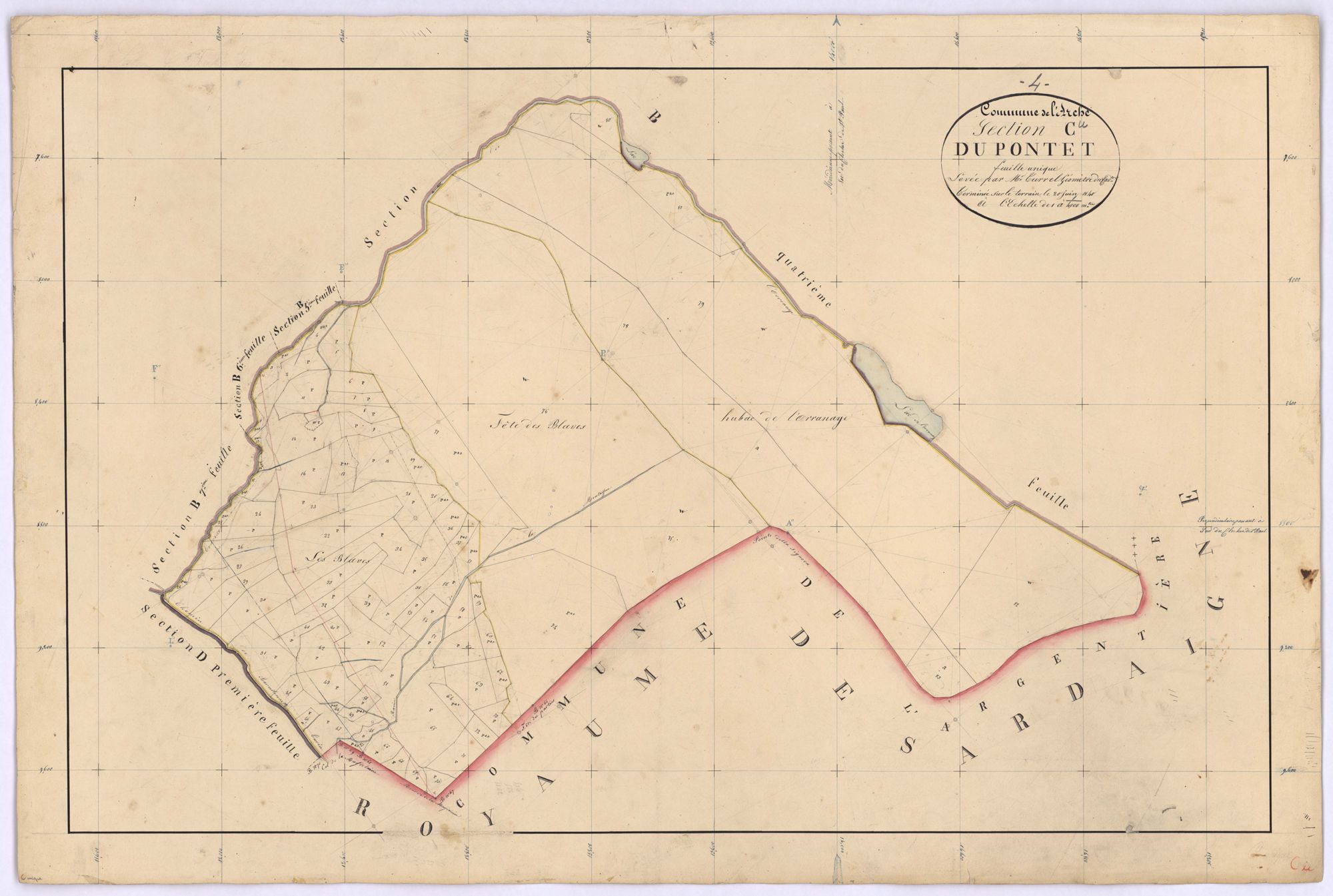 LARCHE - Section C, le Pontet.