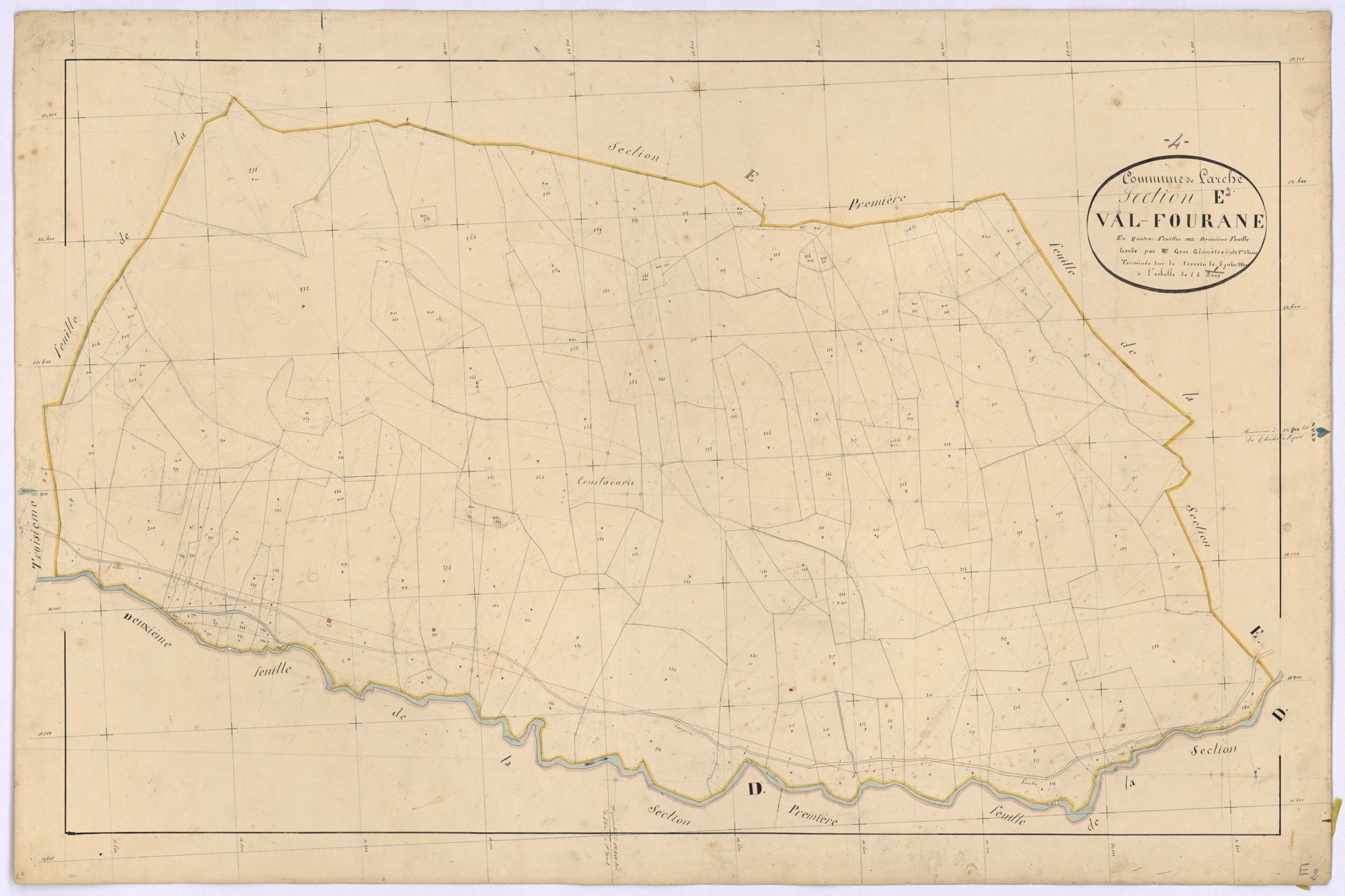 LARCHE - Section E, Val-Fourane.