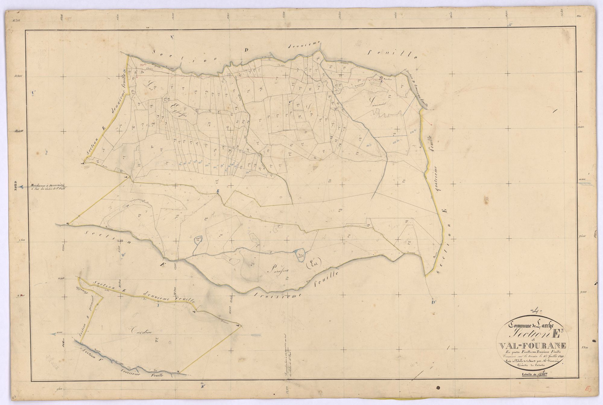 LARCHE - Section E, Val-Fourane.