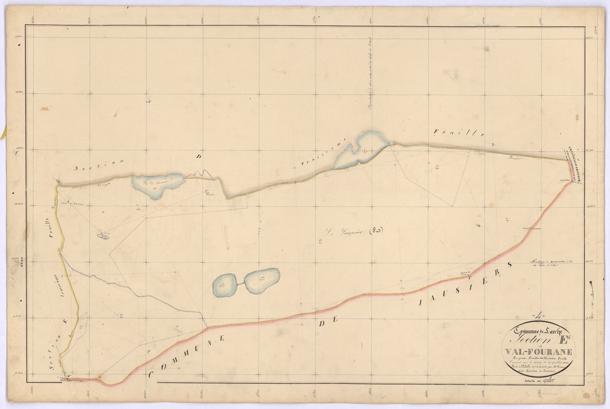 LARCHE - Section E, Val-Fourane.