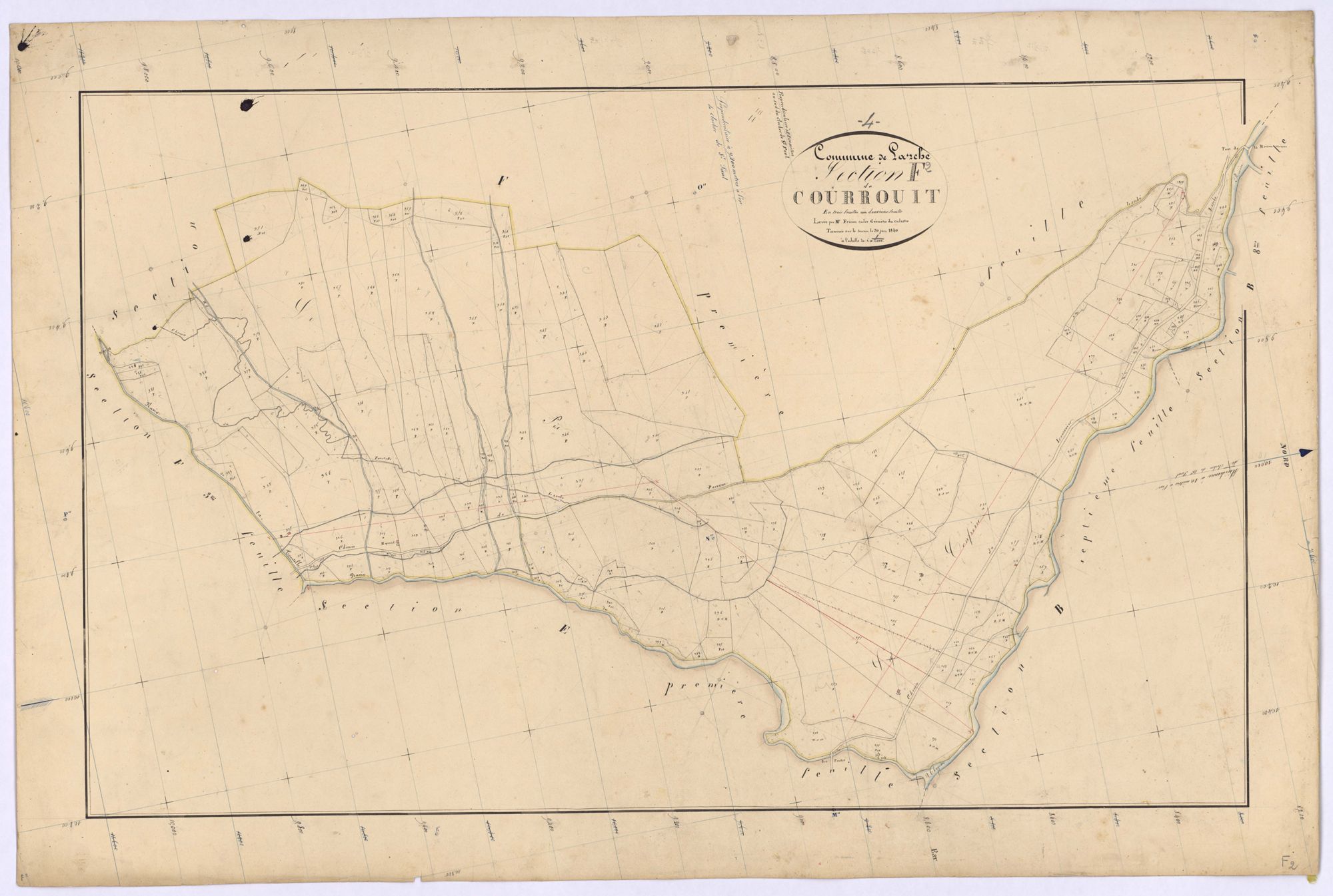 LARCHE - Section F, le Courrouit.