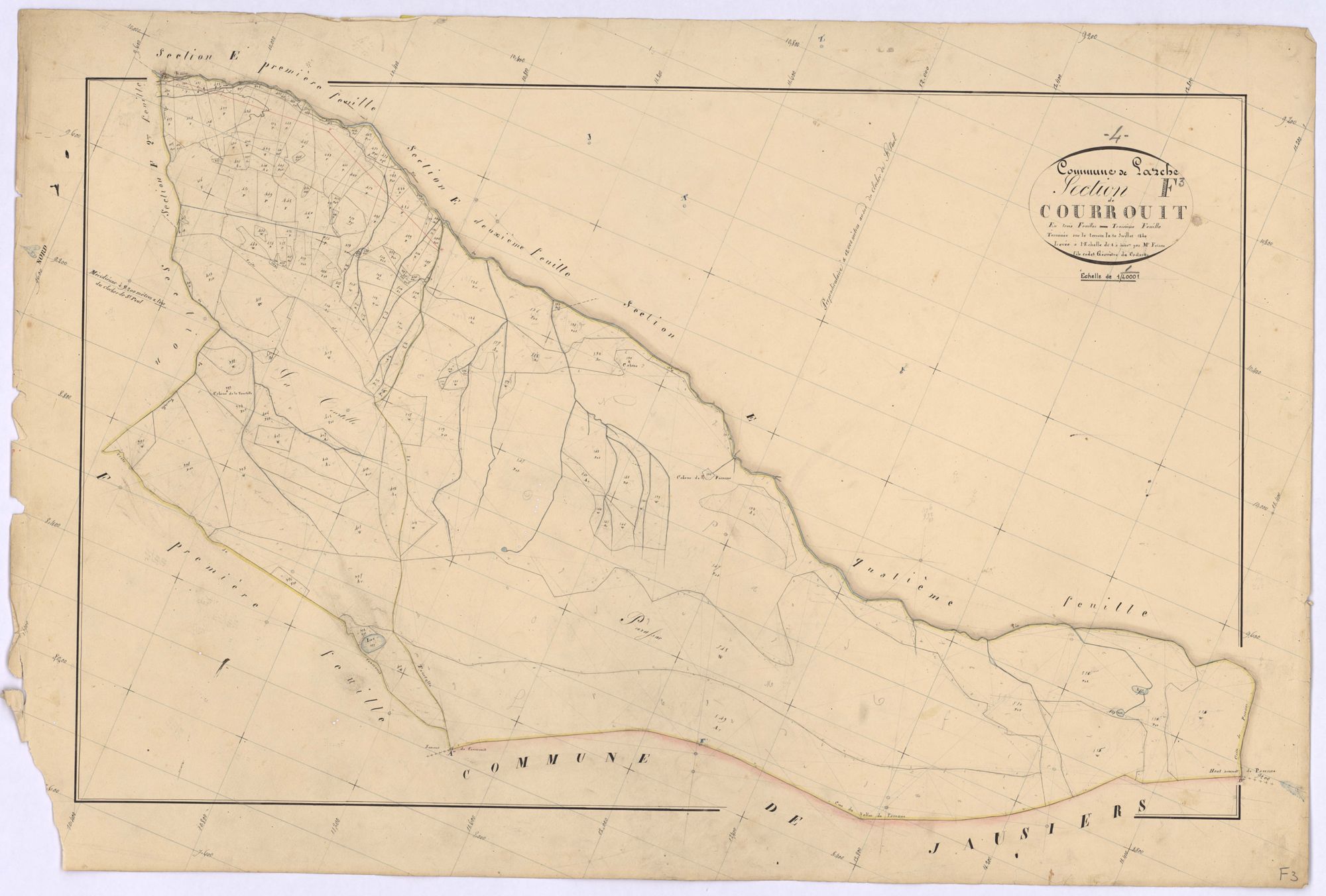 LARCHE - Section F, le Courrouit.