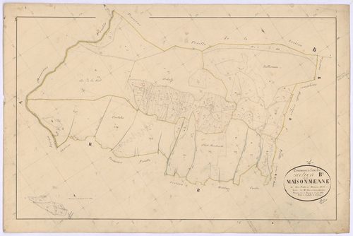 LARCHE - Section B, Maison-Méane.