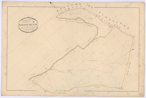 LARCHE - Section B, Maison-Méane.