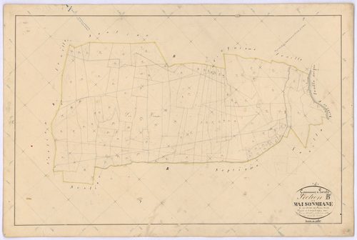 LARCHE - Section B, Maison-Méane.