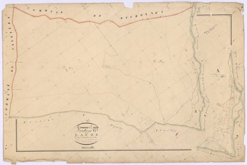 LARCHE - Section G, la Lauze.