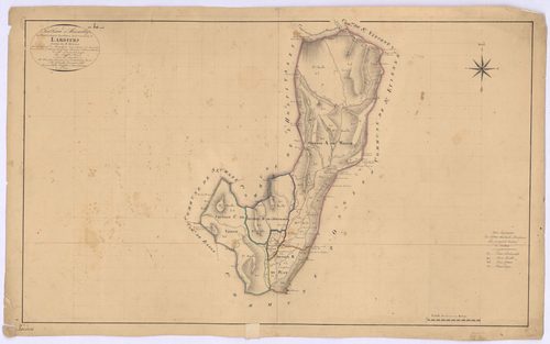LARDIERS - Tableau d'assemblage de la commune de Lardiers.