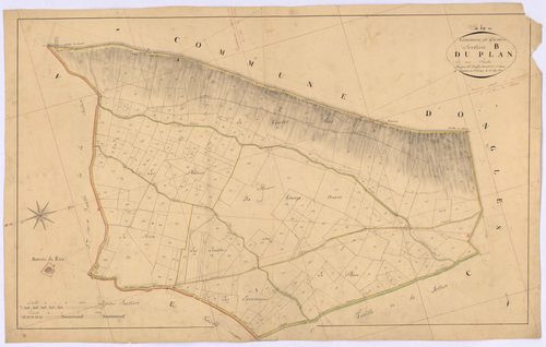 LARDIERS - Section B, Le Plan.
