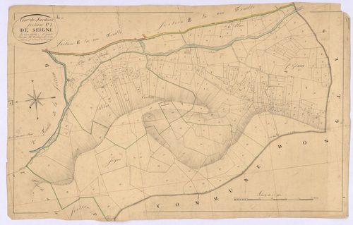 LARDIERS - Section C, la Seigne.