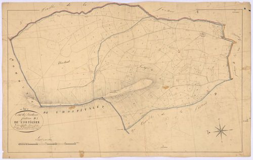 LARDIERS - Section D, l'Ortigier.