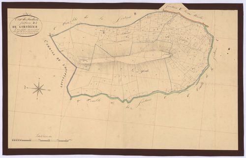 LARDIERS - Section D, l'Ortigier.