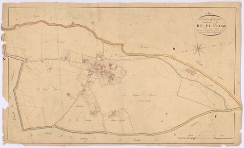 LARDIERS - Section E, le Village.