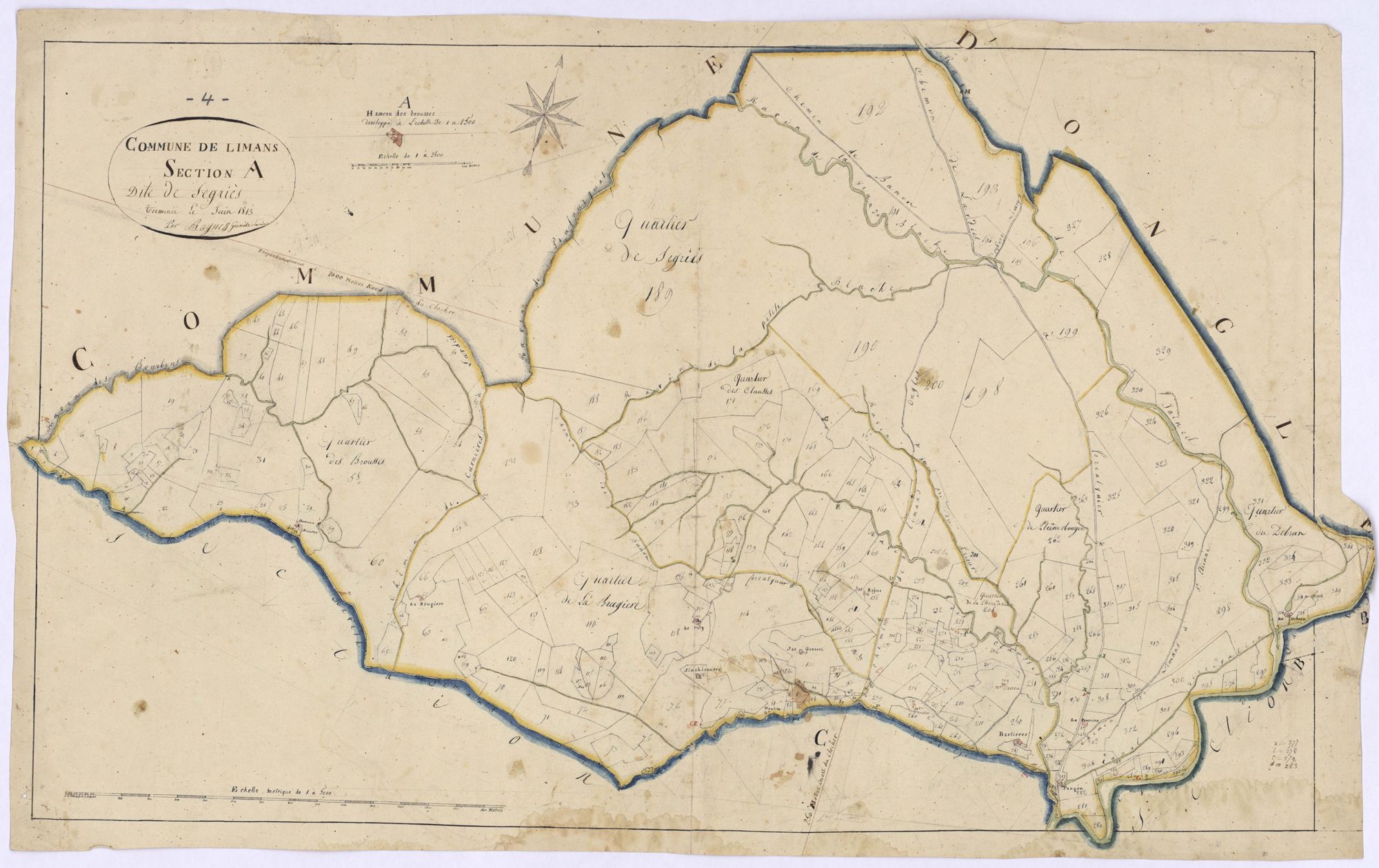 LIMANS - Section A, Ségries.