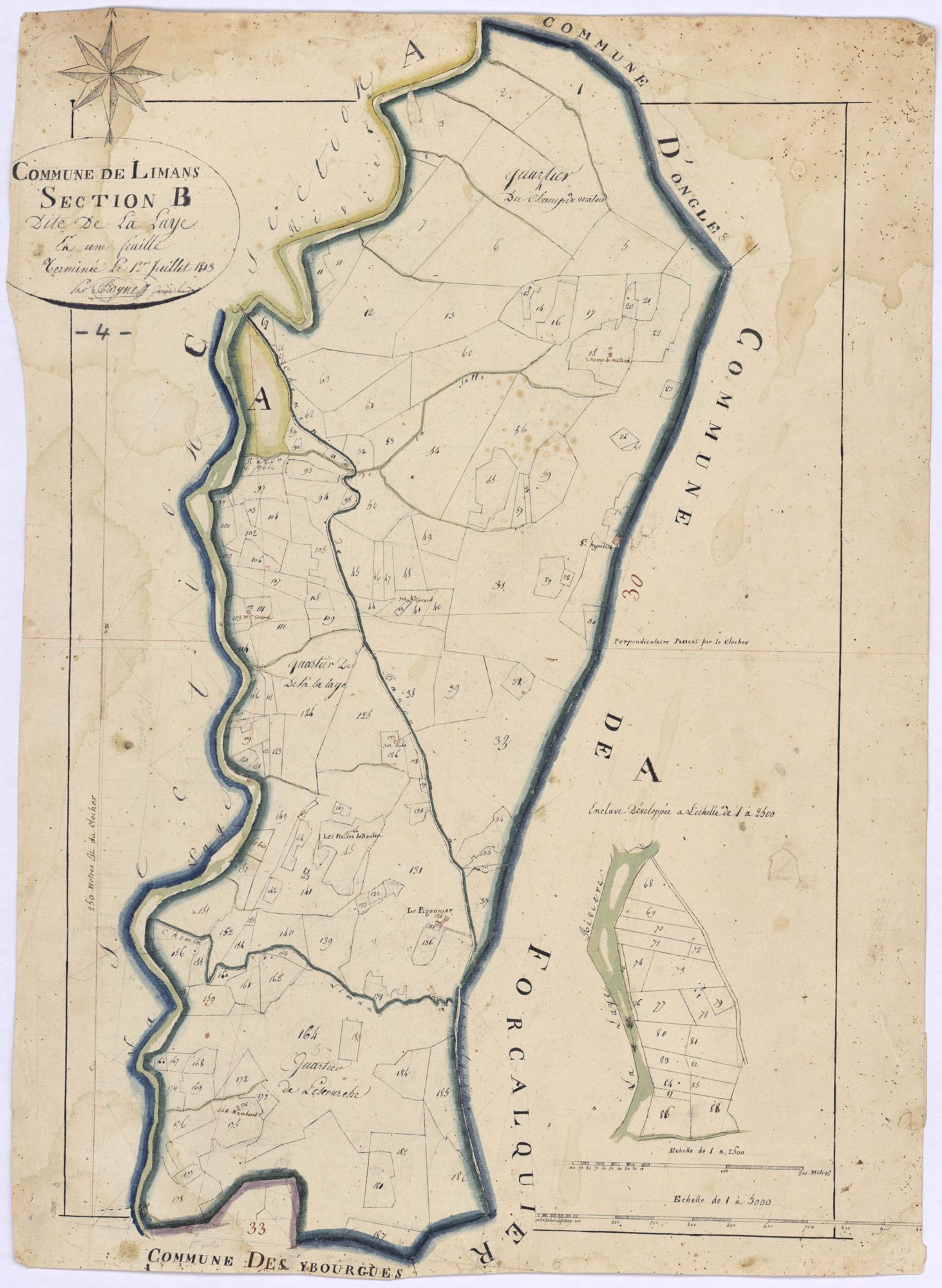 LIMANS - Section B, la Laye.