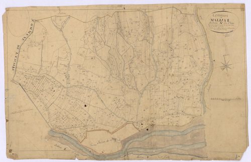 MALIJAI - Section A, le Plan.