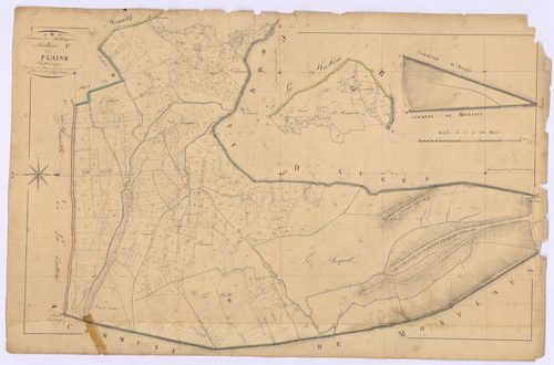 MALLEFOUGASSE - Section C, la Plaine.