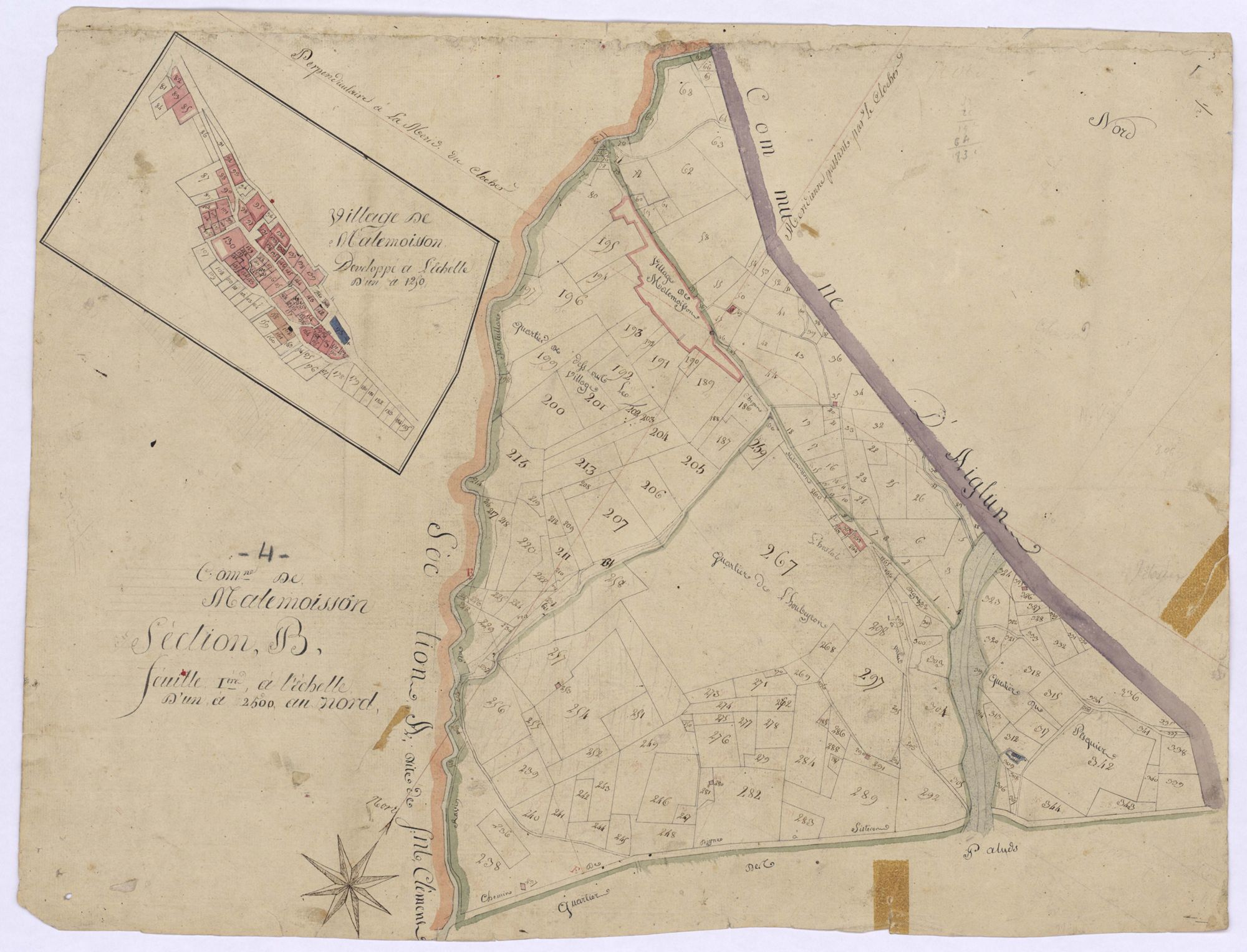 MALLEMOISSON - Section B.