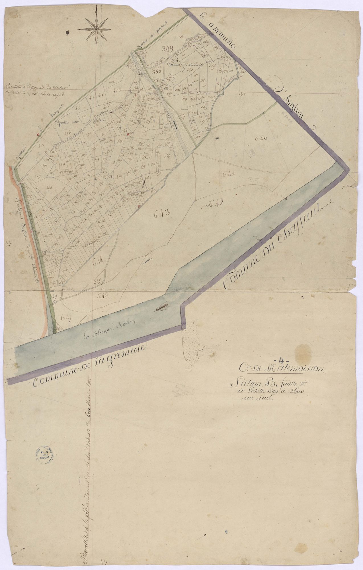 MALLEMOISSON - Section B.