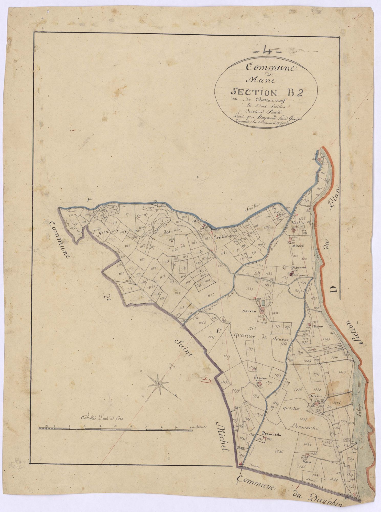 MANE - Section B, Châteauneuf.