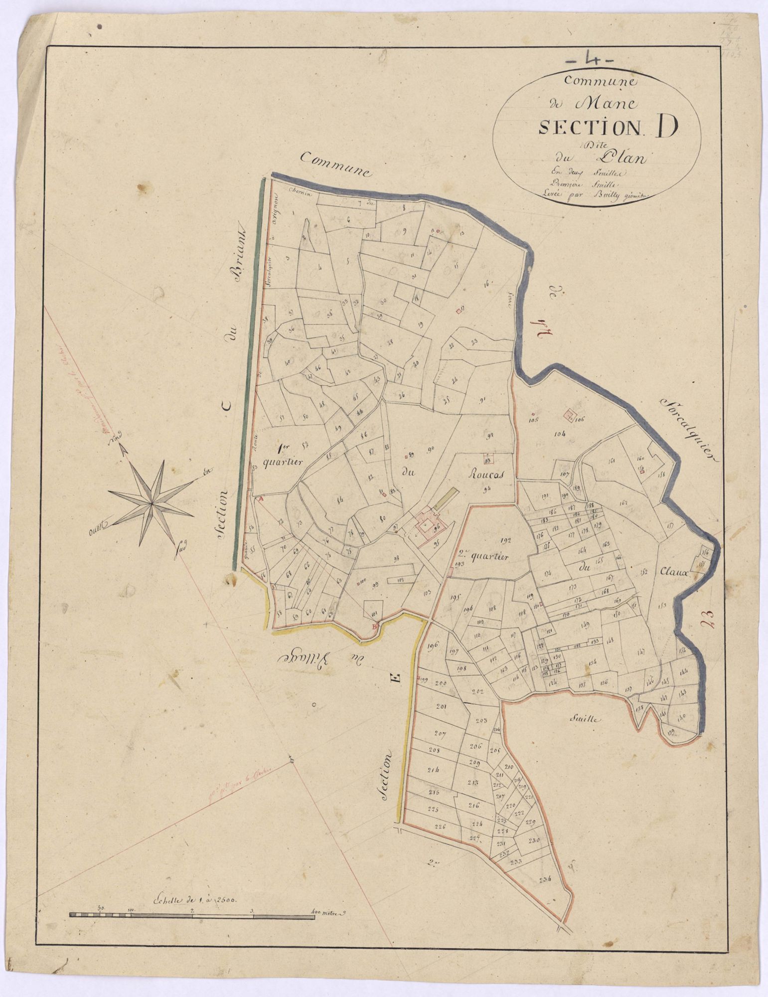 MANE - Section D, le Plan.