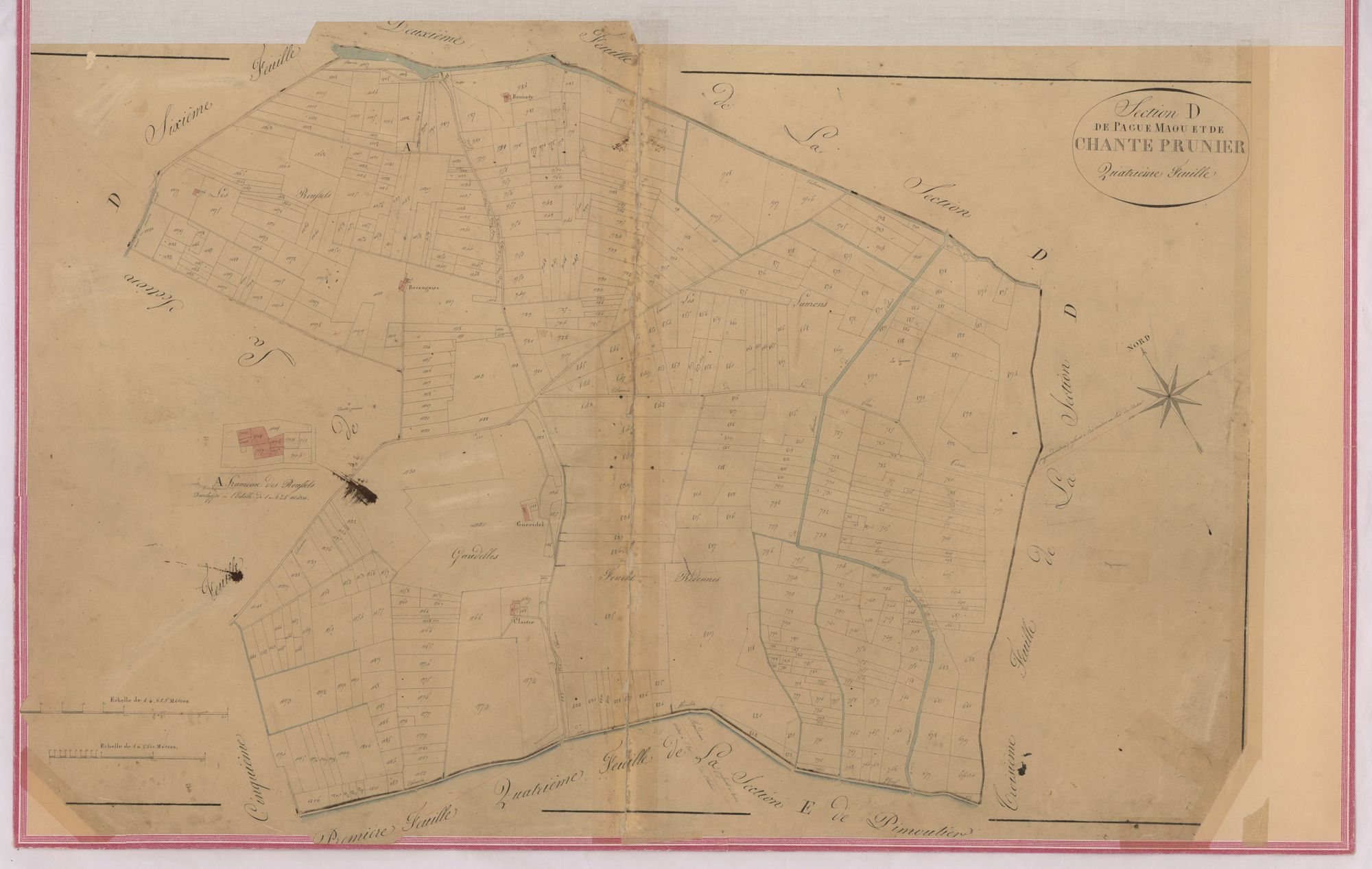 MANOSQUE - Section D, Pague-Maou et Chate-Prunier.