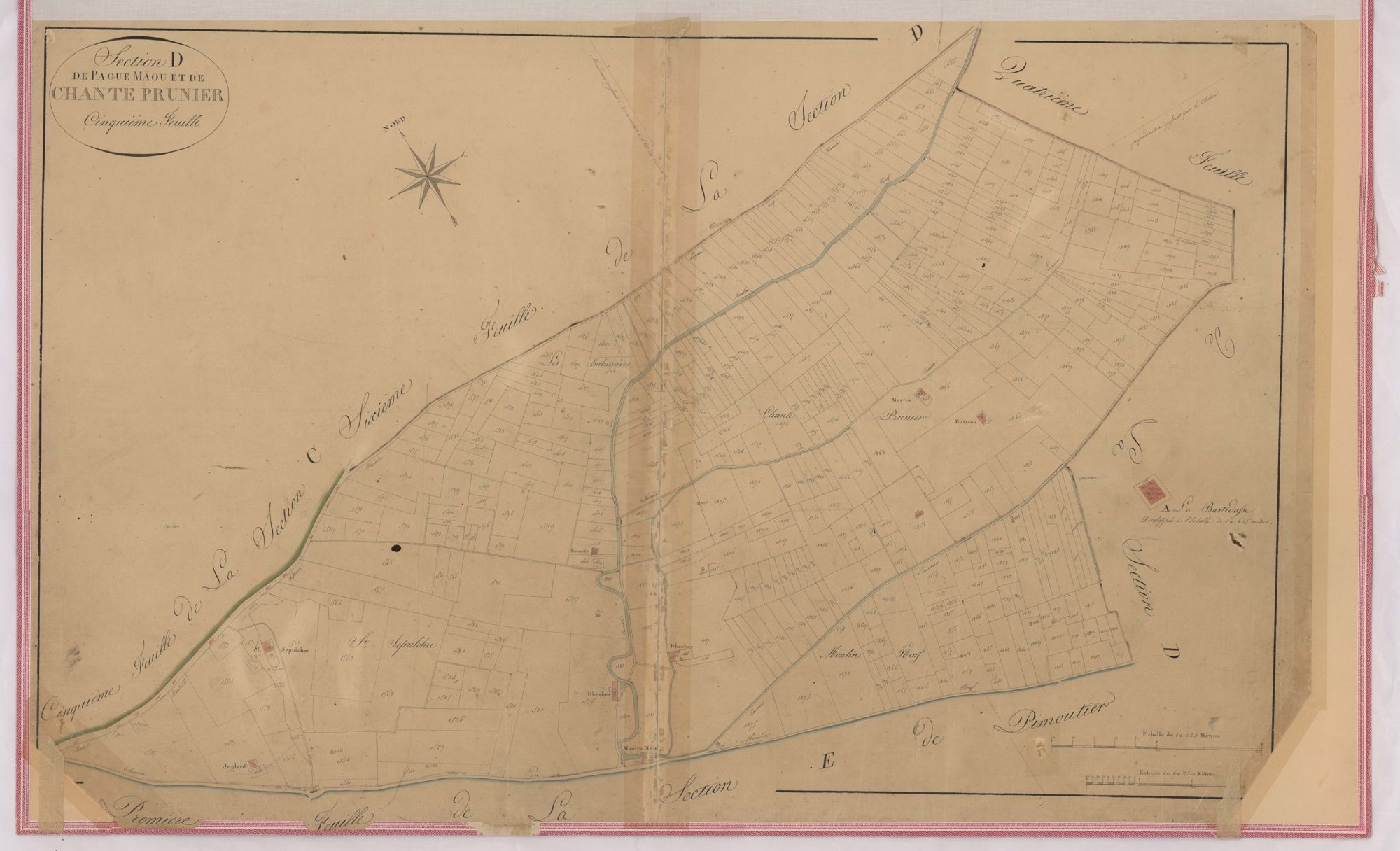 MANOSQUE - Section D, Pague-Maou et Chate-Prunier.