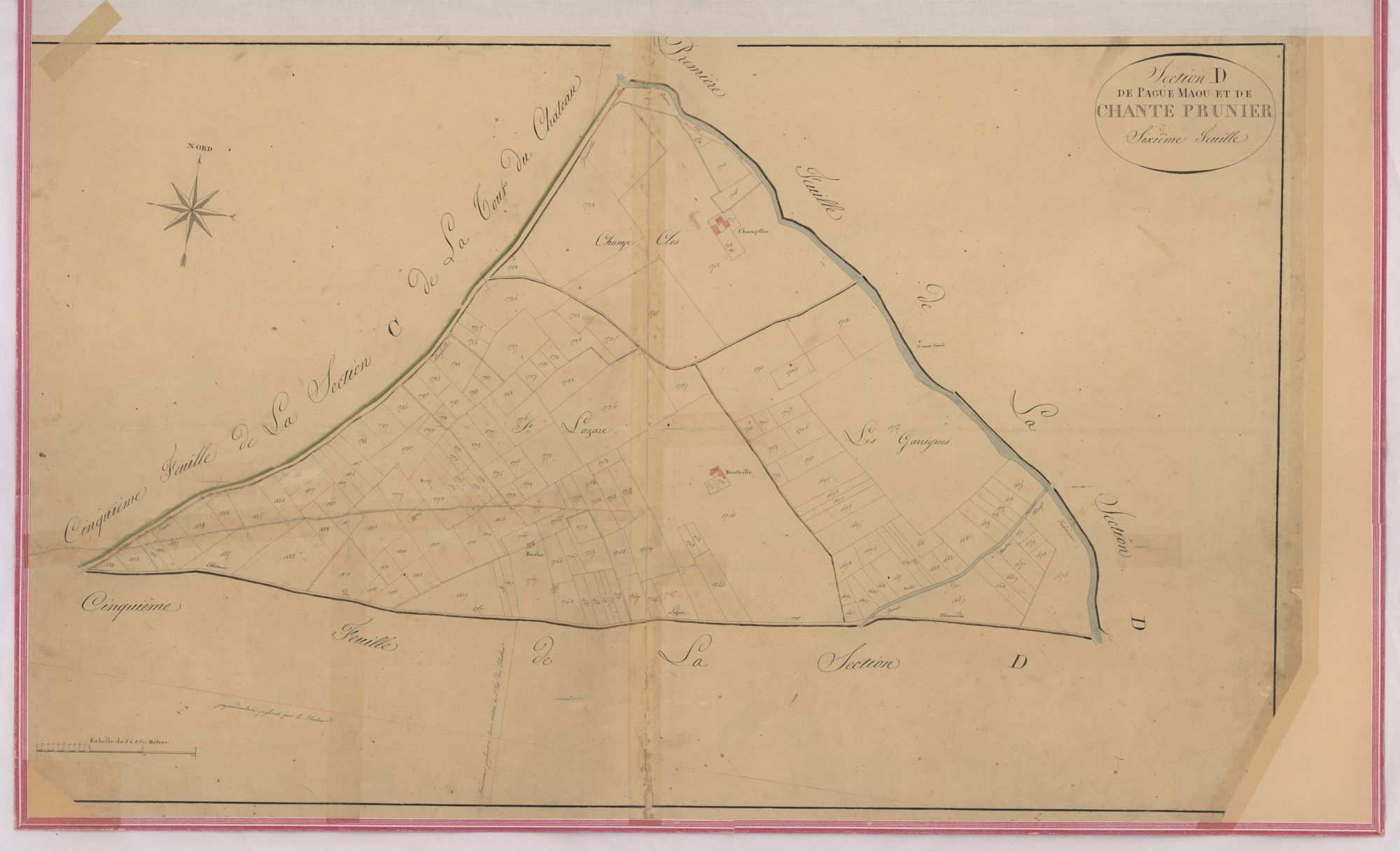 MANOSQUE - Section D, Pague-Maou et Chate-Prunier.