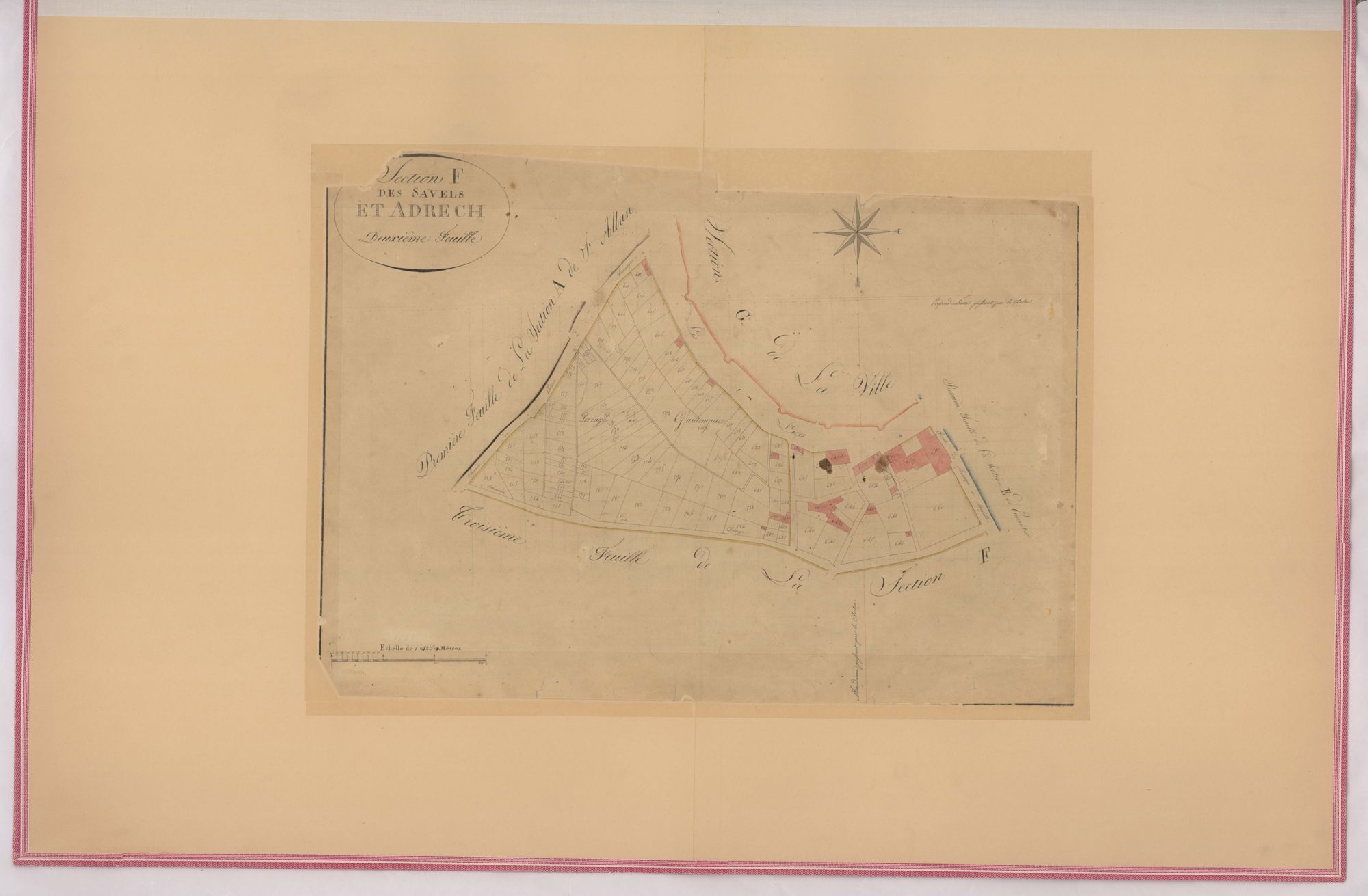 MANOSQUE - Section F, les Savels et Adrech.